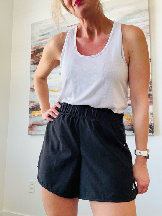 New Balance Pants - NEW BALANCE Impact Run 5" Shorts - Black - Size XL